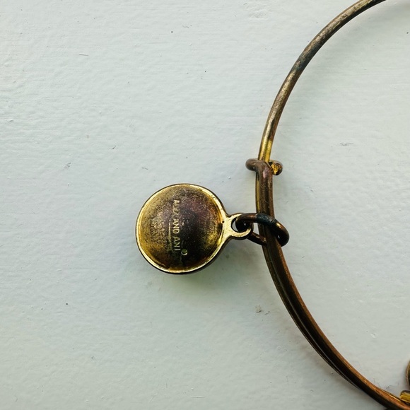 Alex and Ani Initial
Charm Blue Topaz March Bangle
Bracelet - Picture 3 of 3